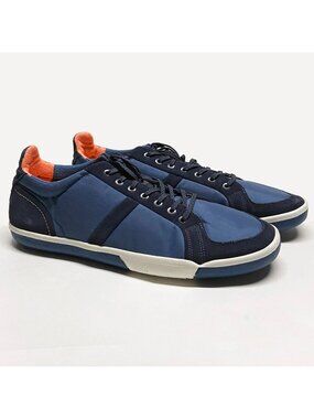 PLAE Prospect Casual Shoes Sneakers Men's 12 Denim Blue/Navy Nylon Suede